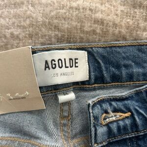Agolde Classic Denim Jeans in Blue